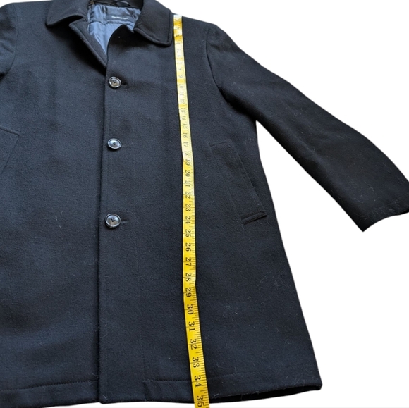 Jones New York Crosby Coat Cashmere Wool Blend Button Closure Men's size 40R - Picture 5 of 16